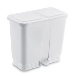 PATTUMIERA A PEDALE ECO CON DUE SECCHIELLI ESTRAIBILI