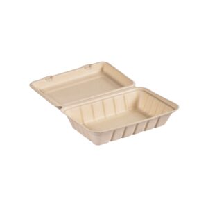 BOX BAGASSE BROWN DUNI 850 ML