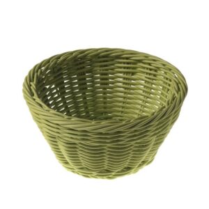 CESTINO VANITY VERDE TONDO