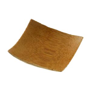 PIATTINO QUADRATO IN BAMBOO CM 6X6