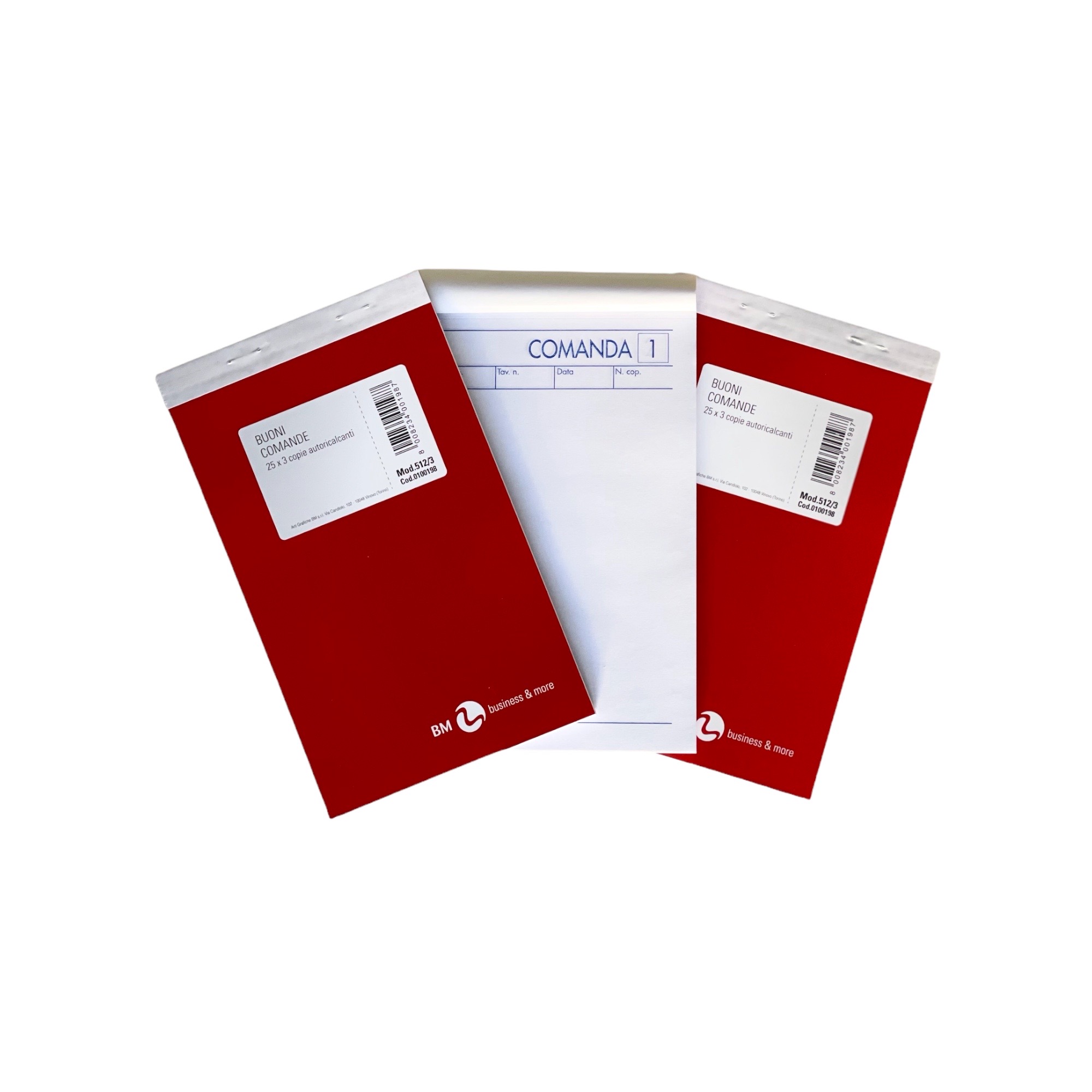 BLOCCO COMANDE 3 COPIE