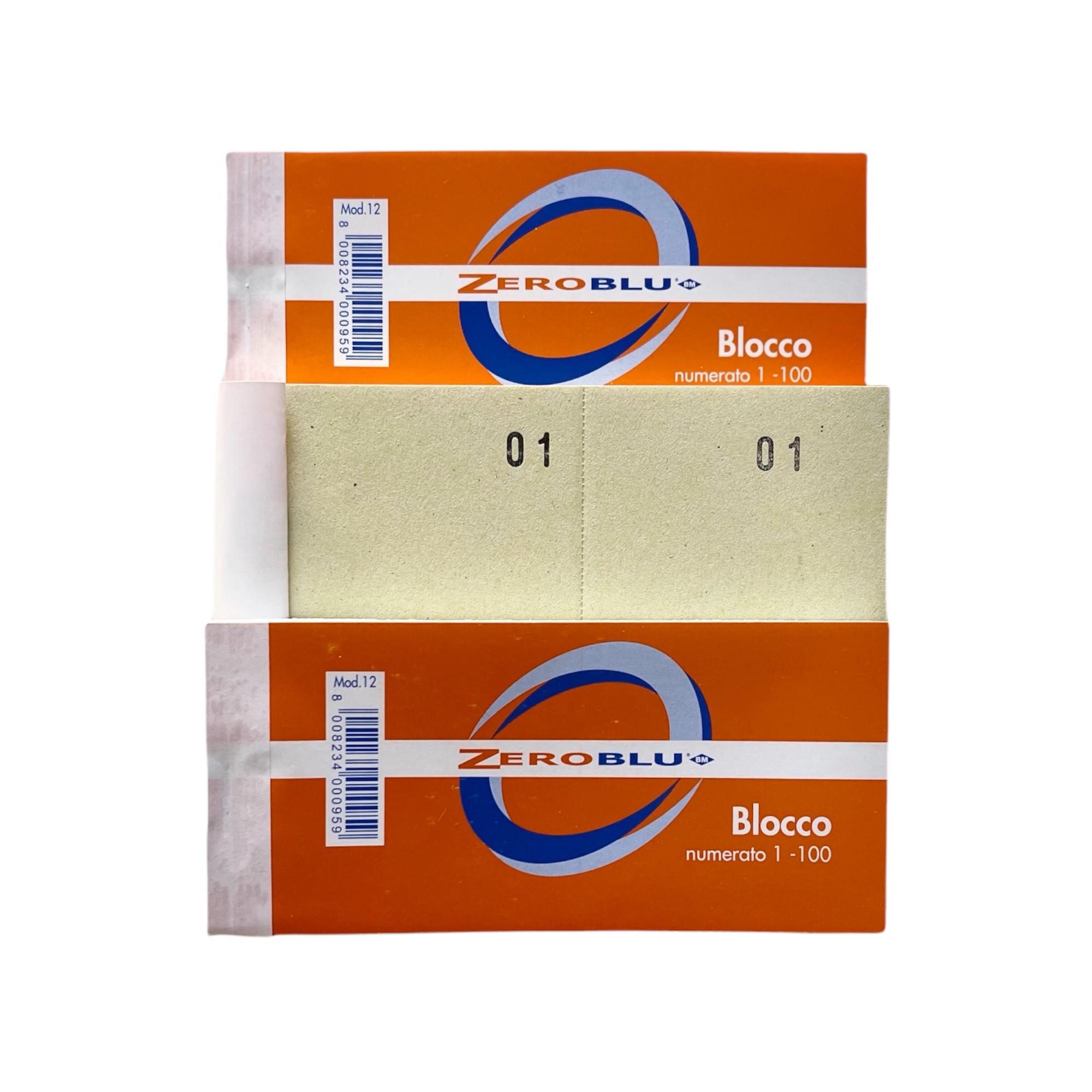 BLOCCO NUMERATO 1/100