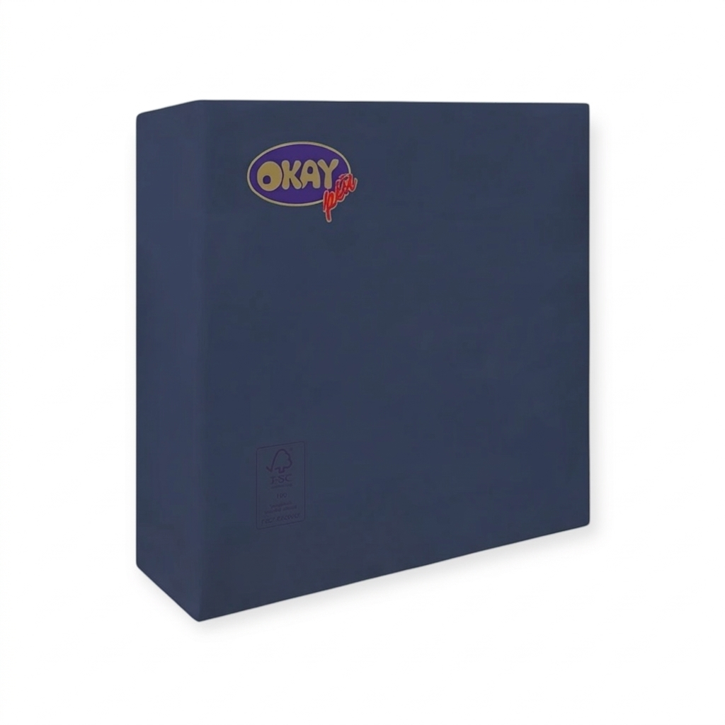 TOVAGLIOLO CELLULOSA BLU NOTTE 33x33 2V