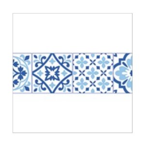 RUNNER AZULEJOS AIRLAID BLU