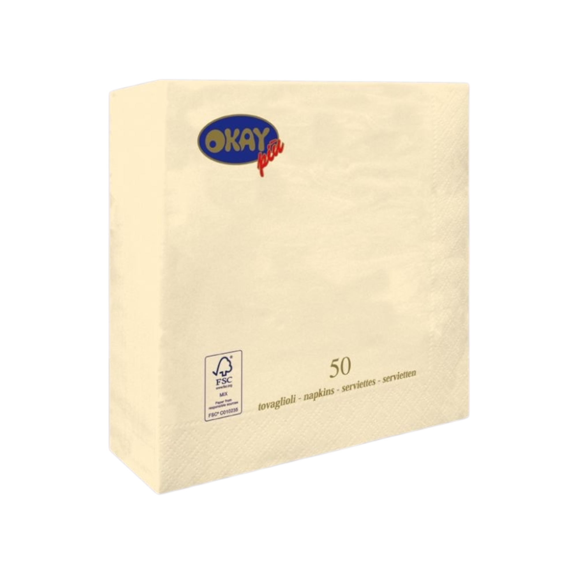 TOVAGLIOLO CELLULOSA PANNA 33x33 2V