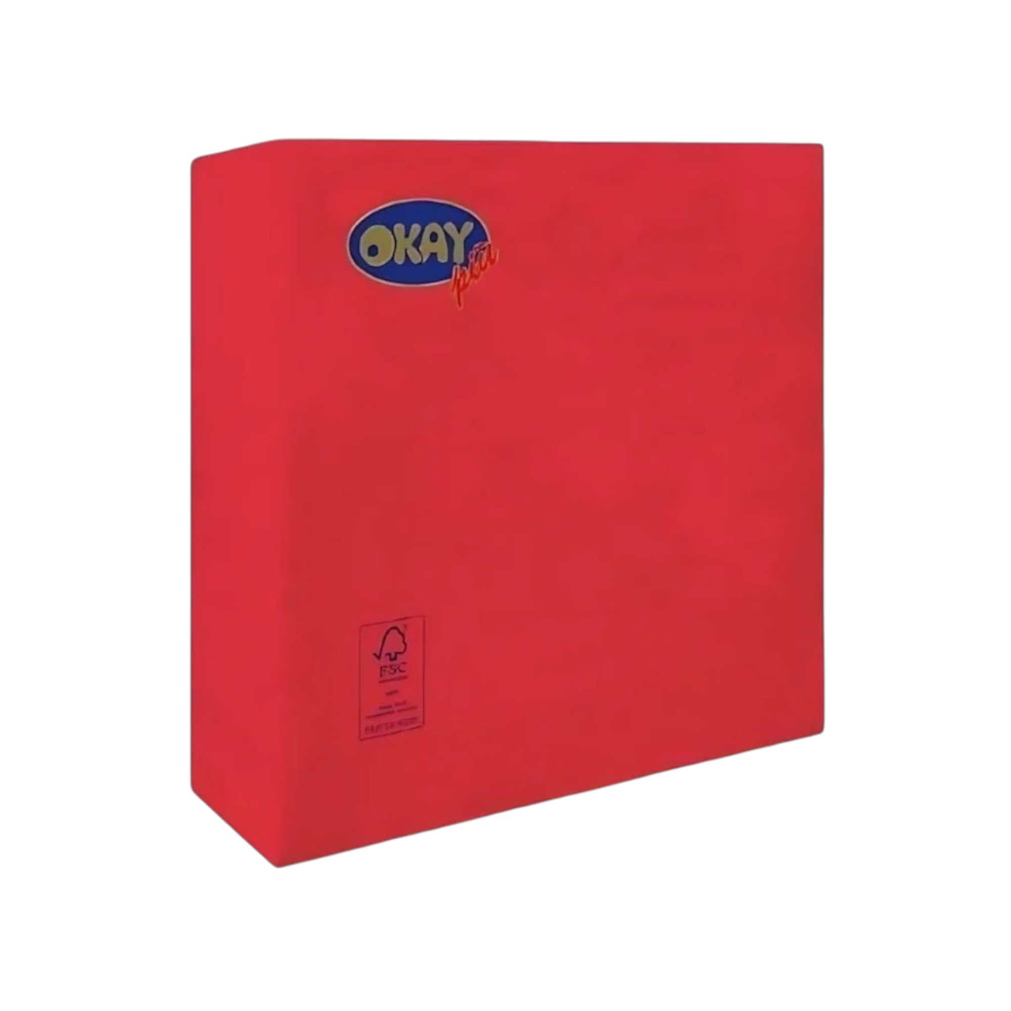 TOVAGLIOLO CELLULOSA ROSSO BACCARA' 33x33 2V