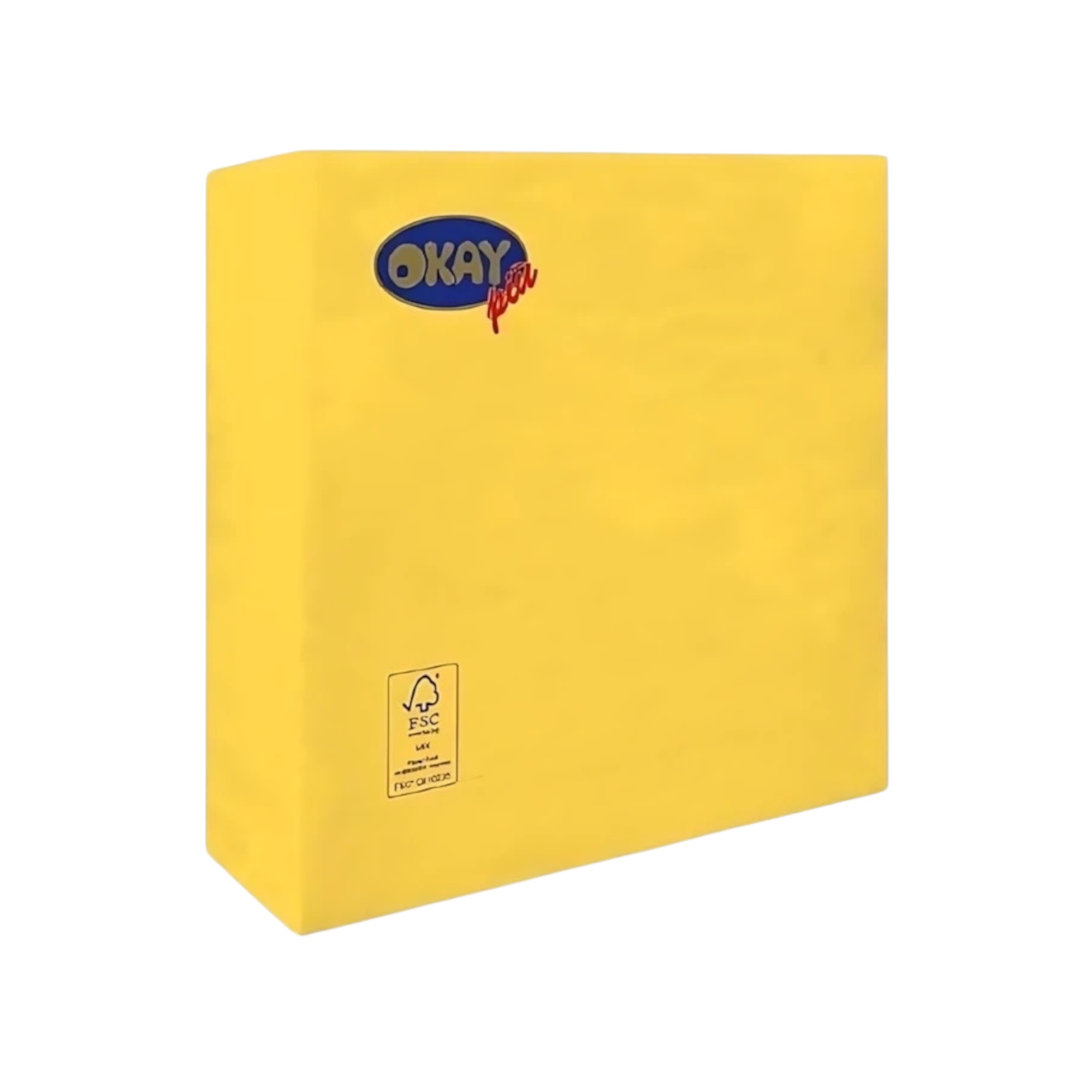 TOVAGLIOLO CELLULOSA GIALLO LIMONE 33x33 2V