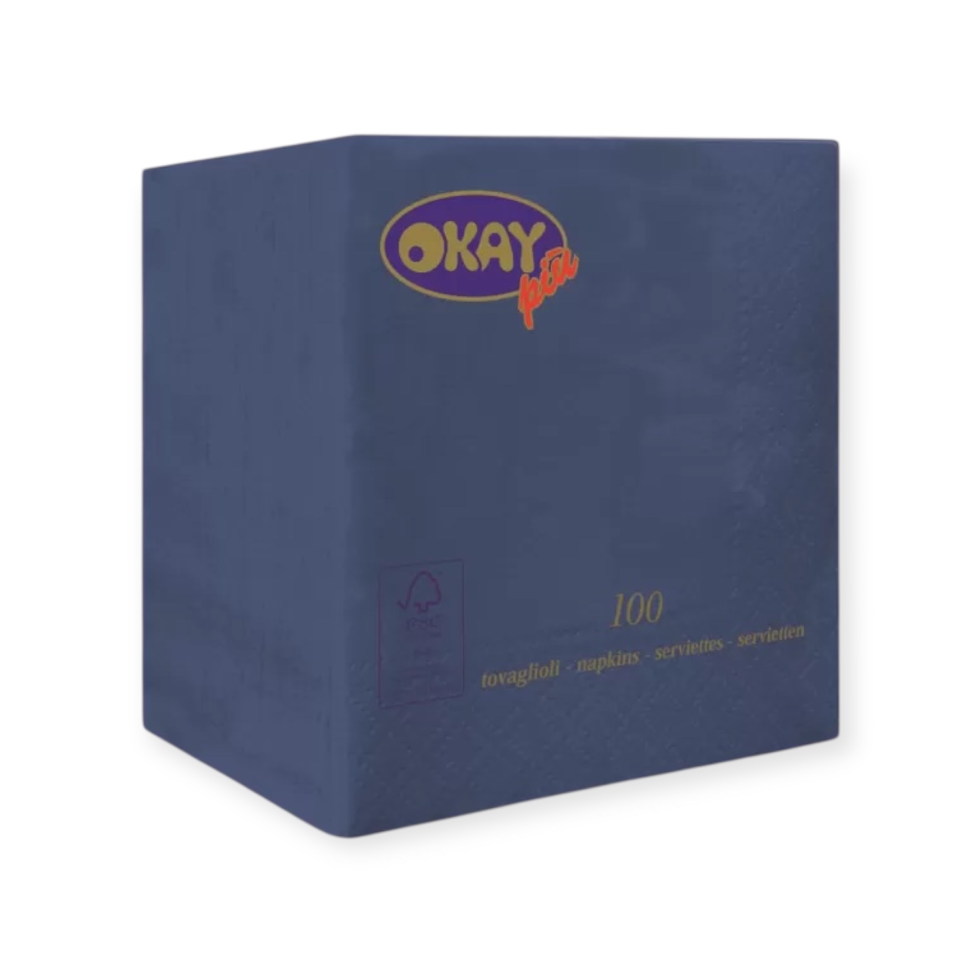 TOVAGLIOLO CELLULOSA BLU NOTTE 25X25 2V