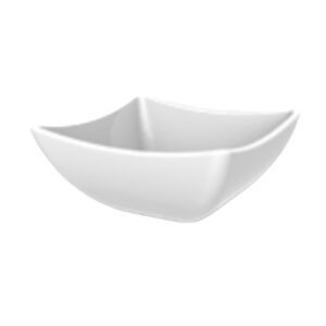 COPPETTA QUADRATA 95 CC BIANCA IN SAN RIUTILIZZABILE