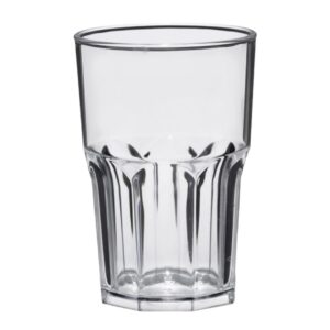 BICCHIERE GRANITY 425 CC TRASPARENTE IN SAN RIUTILIZZABILE