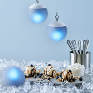 Alternative view of PORTACANDELA GLOBE PER CANDELE A LED