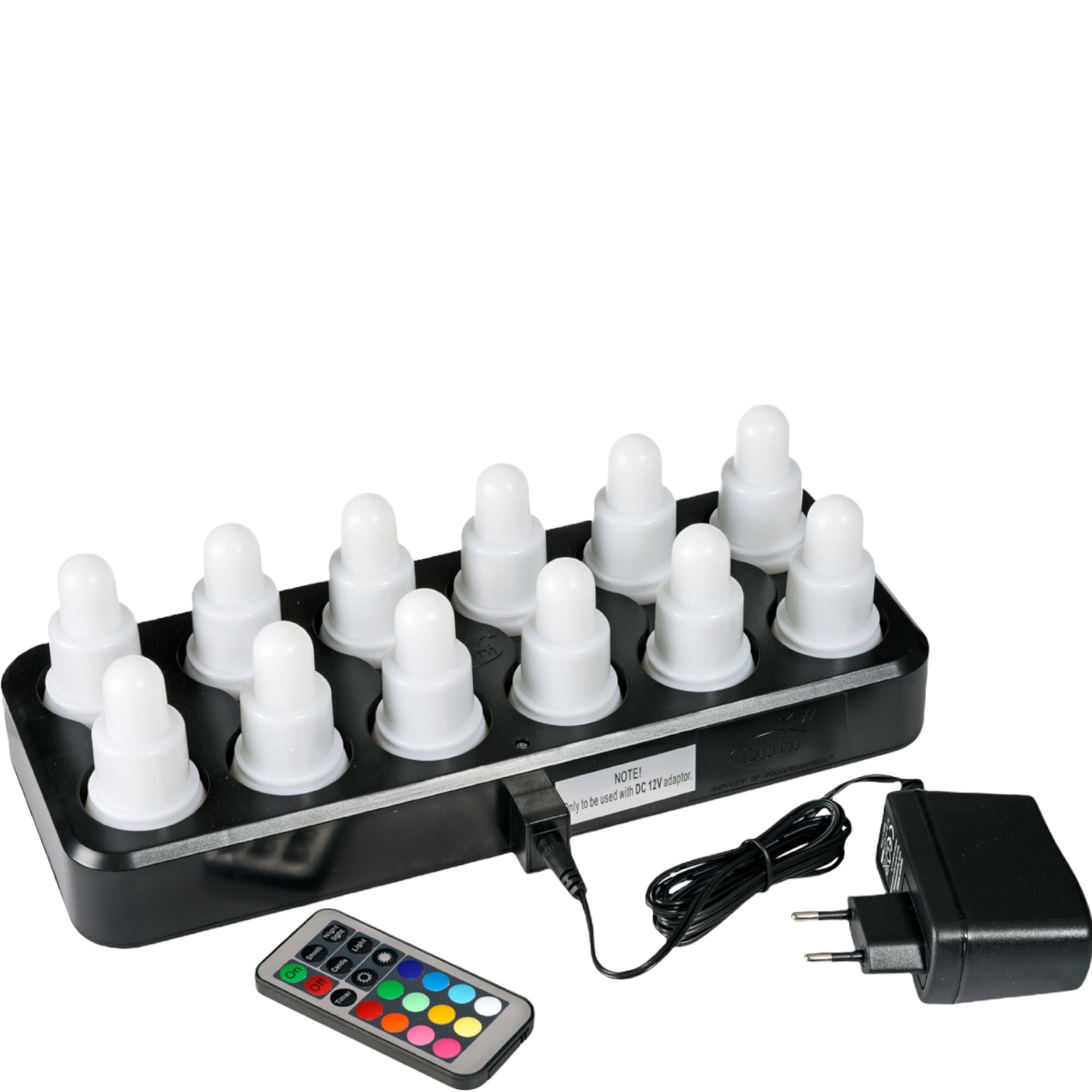 KIT CANDELE MULTICOLOR DUNI