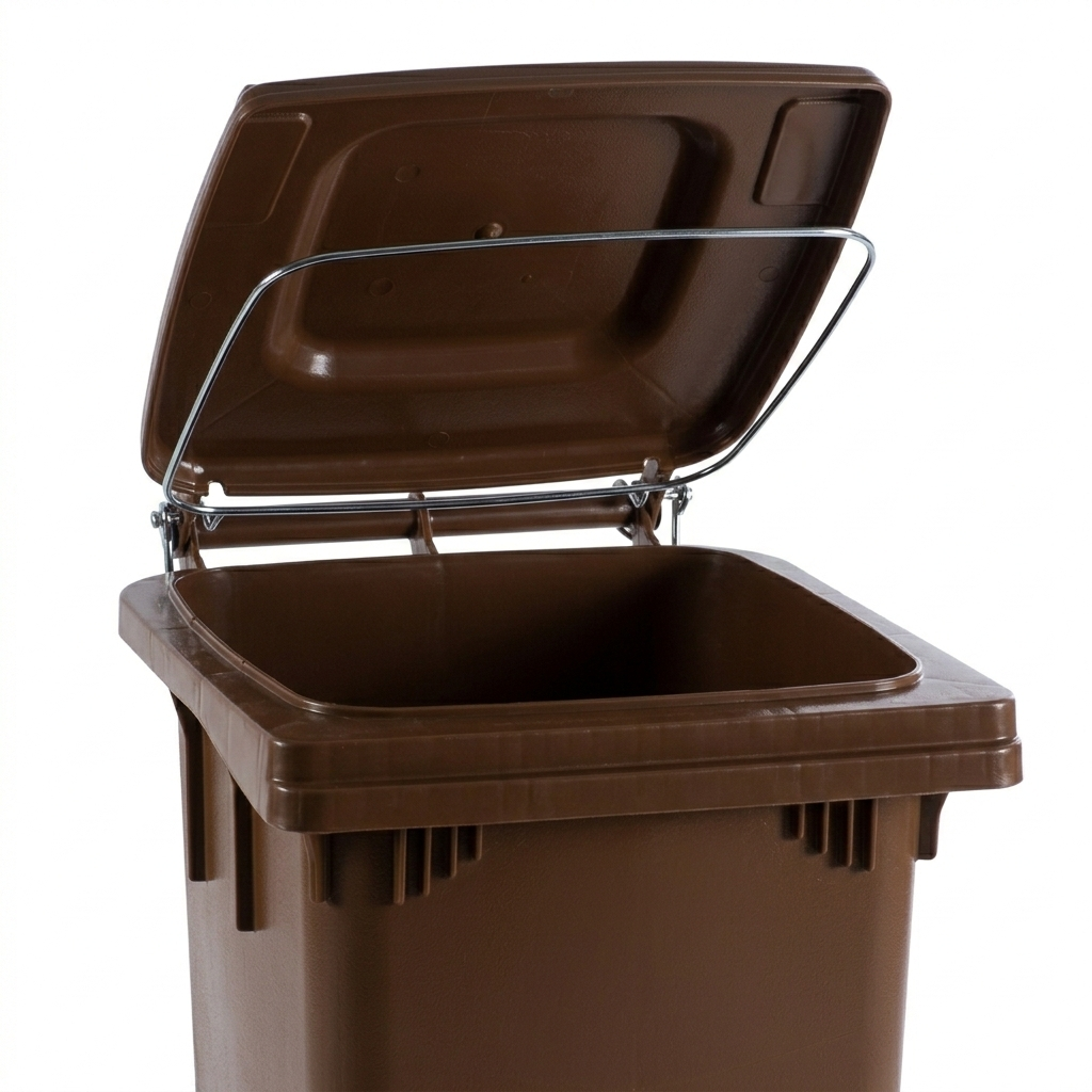 Alternative view of BIDONE MAX MARRONE LT 120