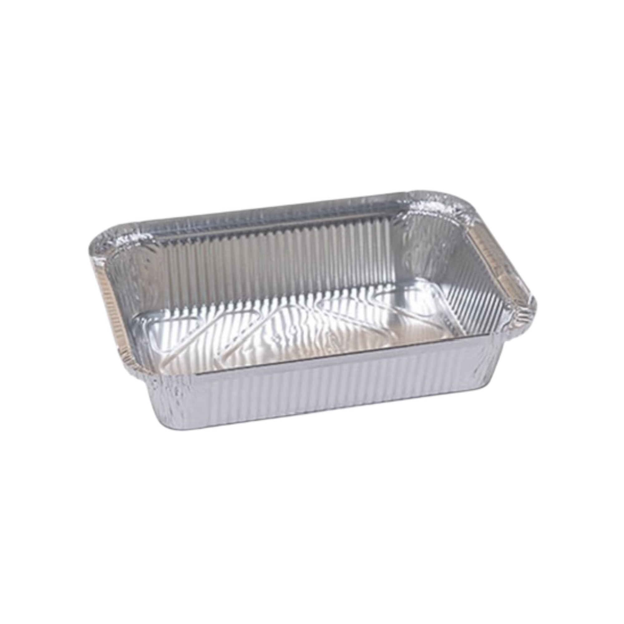 VASCHETTA ALLUMINIO 2 PORZIONI CON LEMBO