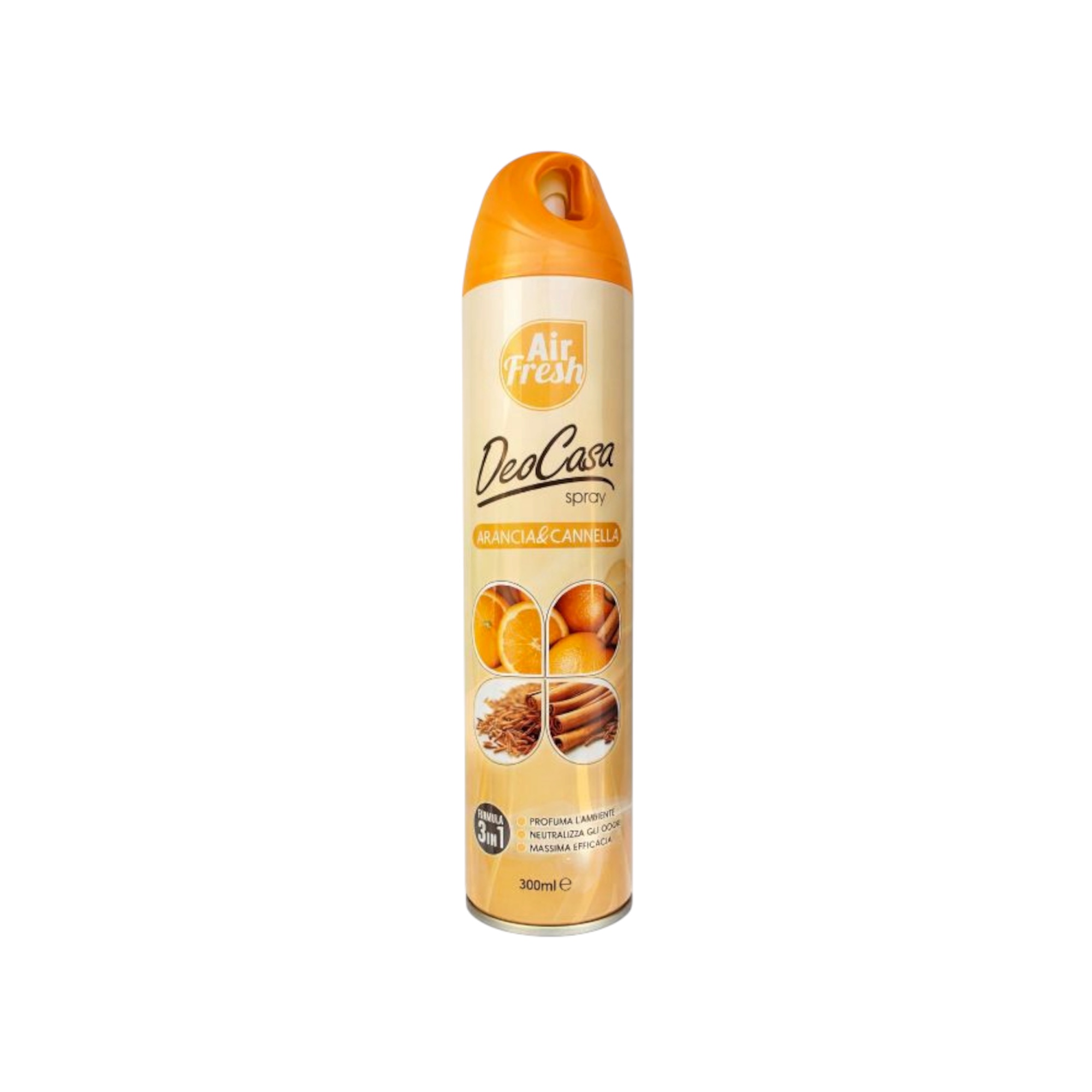 AIRFRESH DEODORANTE AMBIENTE ARANCIA e CANNELLA