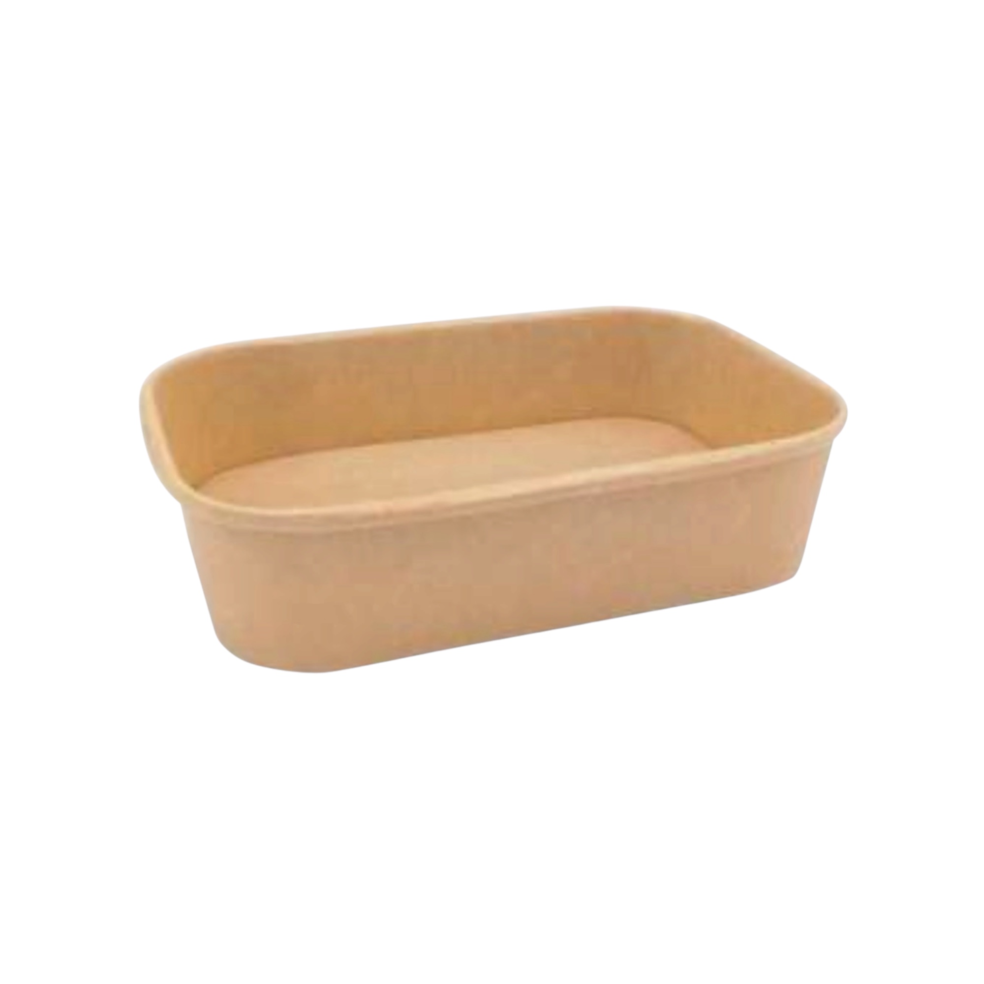 VASCHETTA RETTANGOLARE IN CARTONE AVANA 500 ML