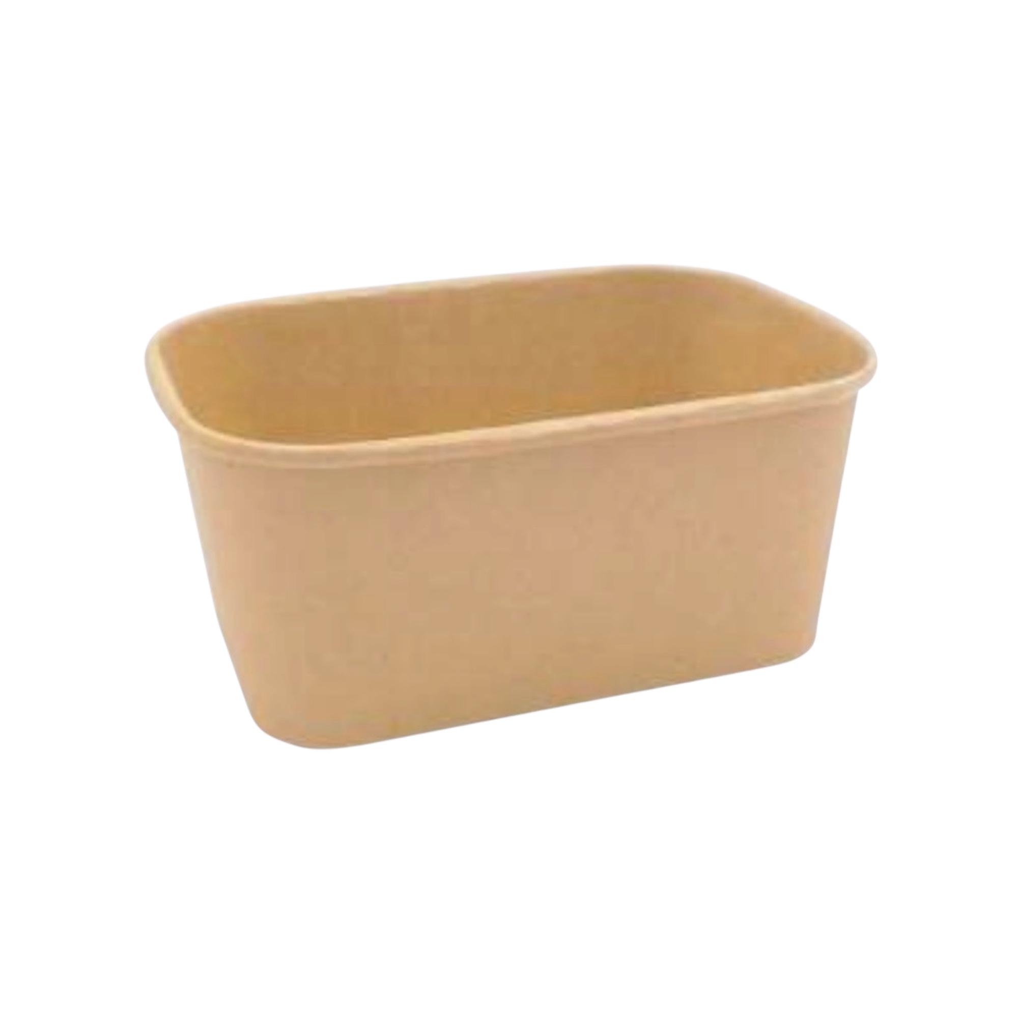 VASCHETTA RETTANGOLARE IN CARTONE AVANA 1000 ML