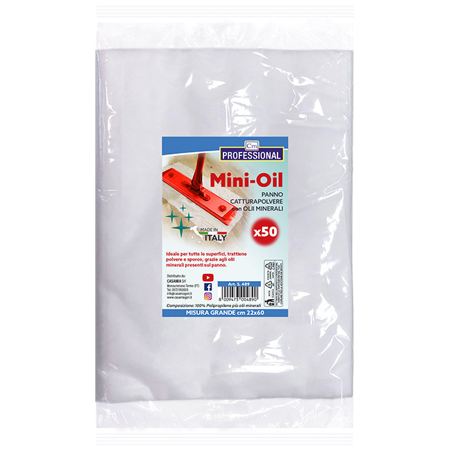 PANNO ANTISTATICO IMBEVUTO IN OLIO