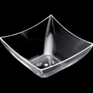 COPPETTA QUADRATA TRASPARENTE 90 CC